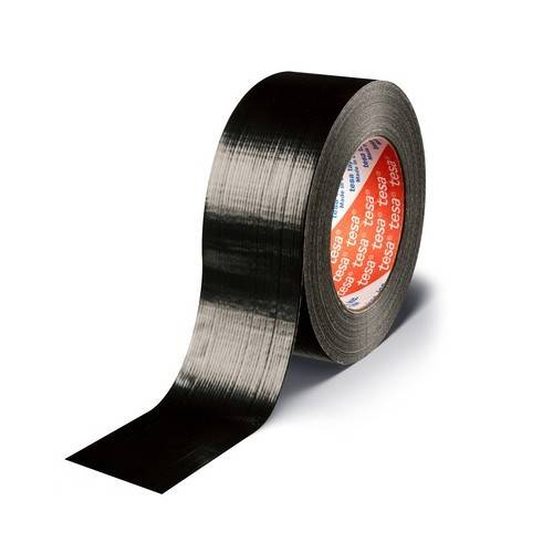 Banda adeziva textila neagra de tip Duct Tape Tesa 4615 pret