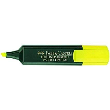 Text marker 1-5mm galben, Faber Castell