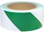 Banda adeziva de marcare alb/verde 50mm x 33m OPG