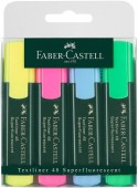 Text marker Faber Castell set 4 culori